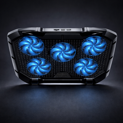 Laptop Cooling Pad with Phone Stand