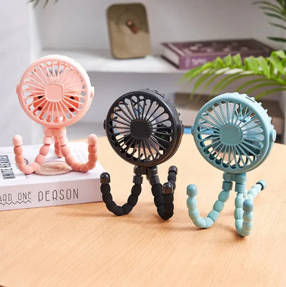 Flexible Tripod Mini Fan